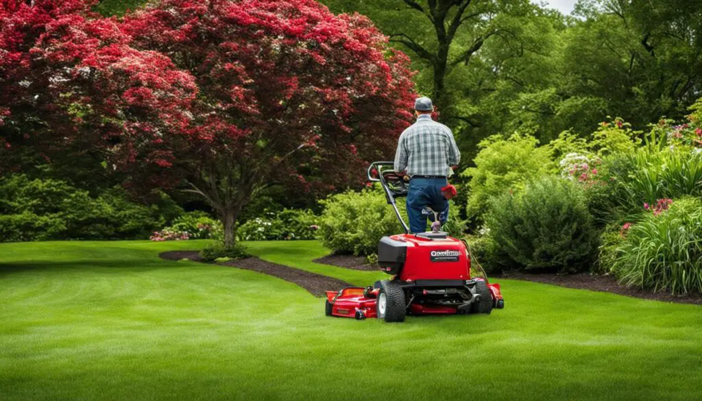 Homelite Weedeater Won't Start: Causes And Solutions Man riding a Weedeater,