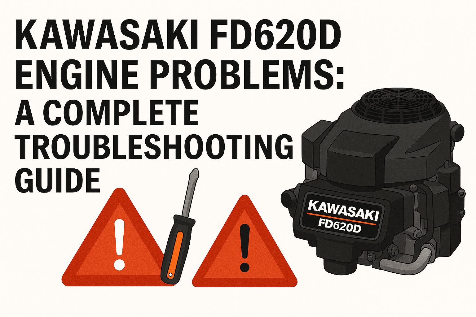 Background for Kawasaki FD620D Engine Problems: A Complete Troubleshooting Guide