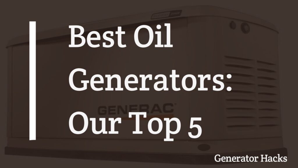 Can I Use Car Engine Oil For Generator, Best Oil Generators, best generator oil,