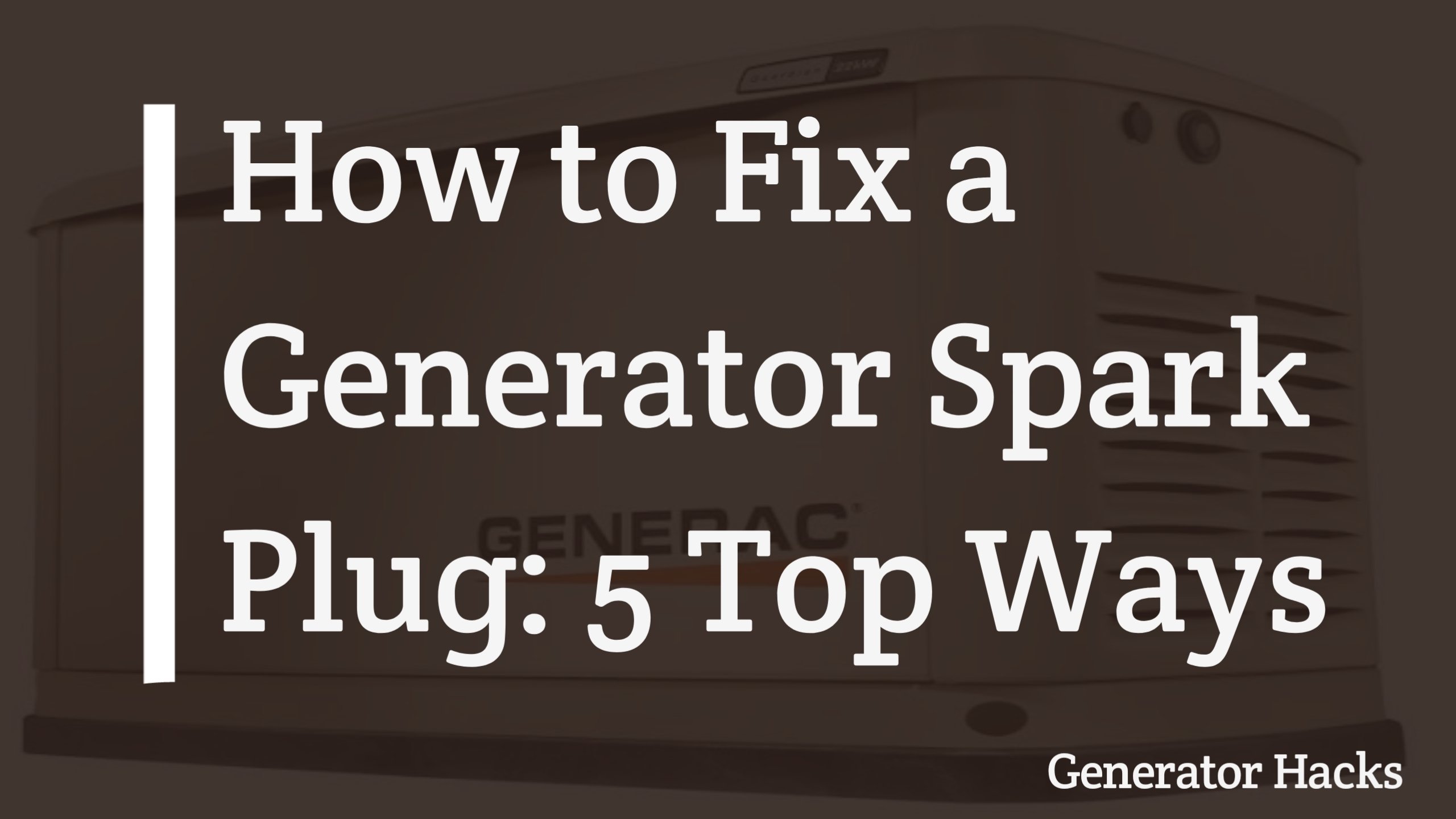 Generator Spark Plug, Spark plug, plug,