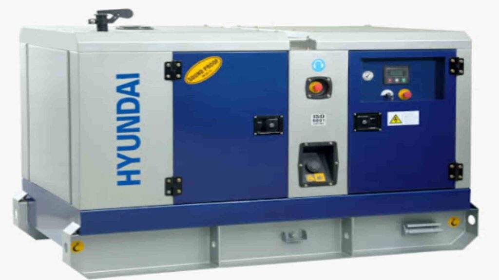 Standby generator, Hyundai generator,