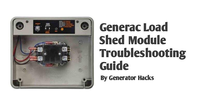 Generac Load Shed Module Troubleshooting Guide