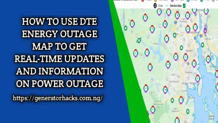 How to Use DTE Energy Outage Map to Get Real-Time Updates and Information on Power Outage