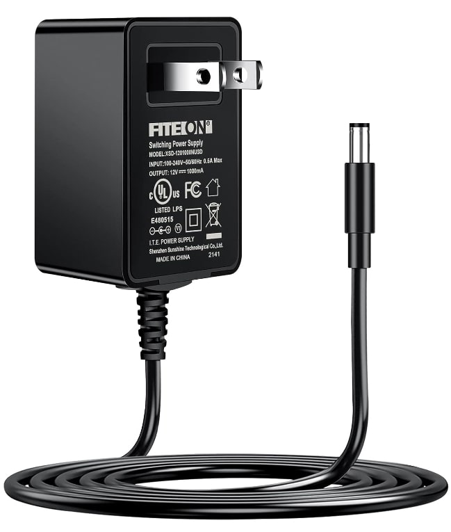 FITE ON 12V Replacement Battery Charger 