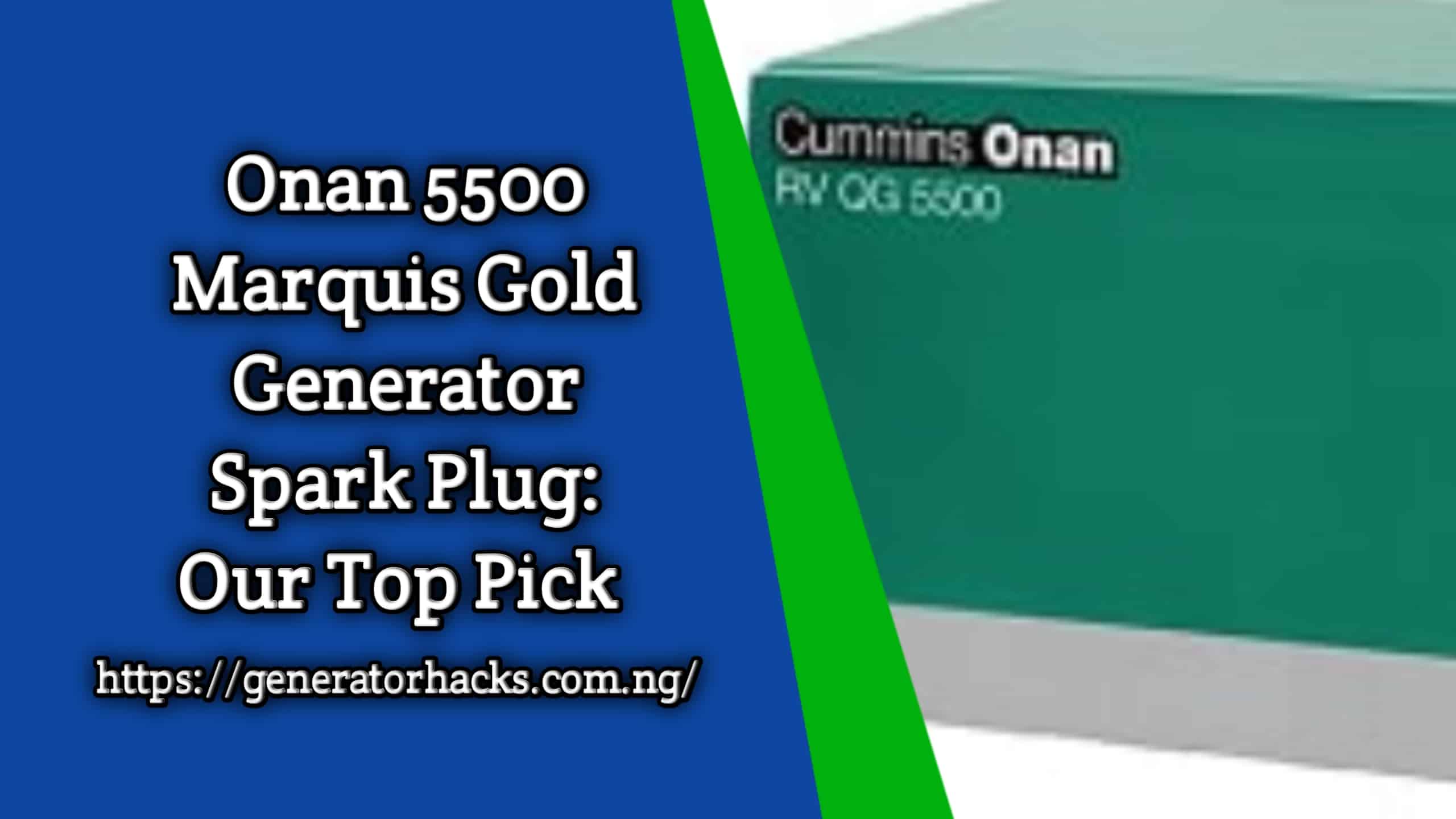 Onan 5500 Marquis Gold Generator Spark Plug