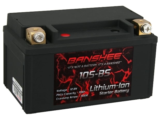 Banshee YTZ10S Z10S Lithium-Ion Sealed Powersports Battery, best battery for Honda EU3000is