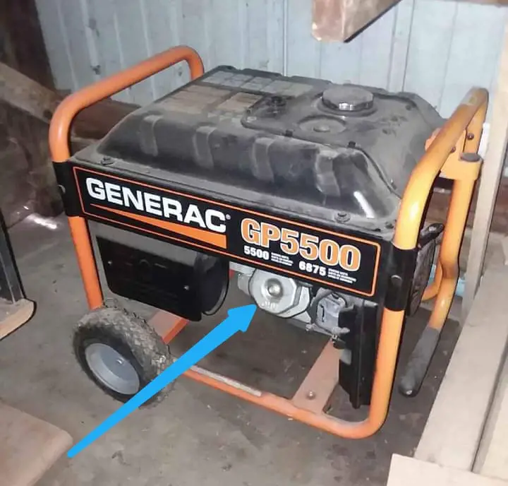 Generac GP5500 won't start,