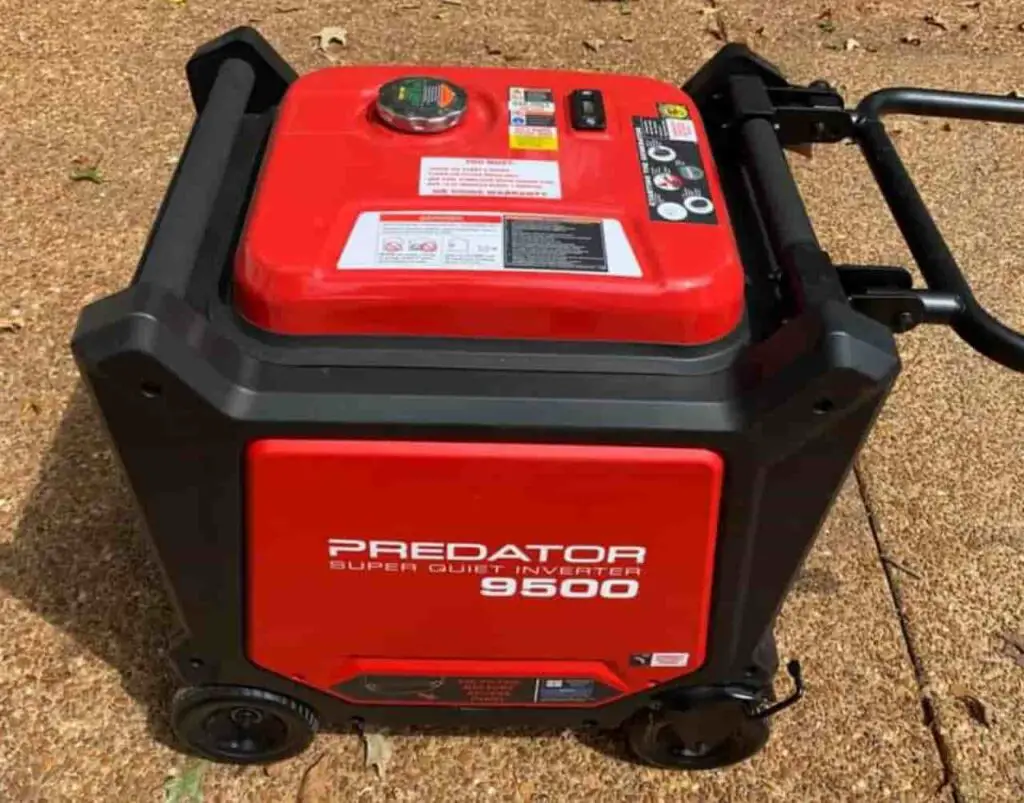 Predator 9500 Inverter Generator Oil Capacity
