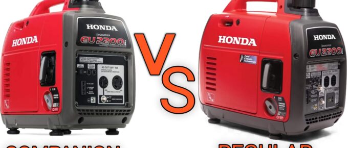 Honda EU2200i Companion vs. Regular