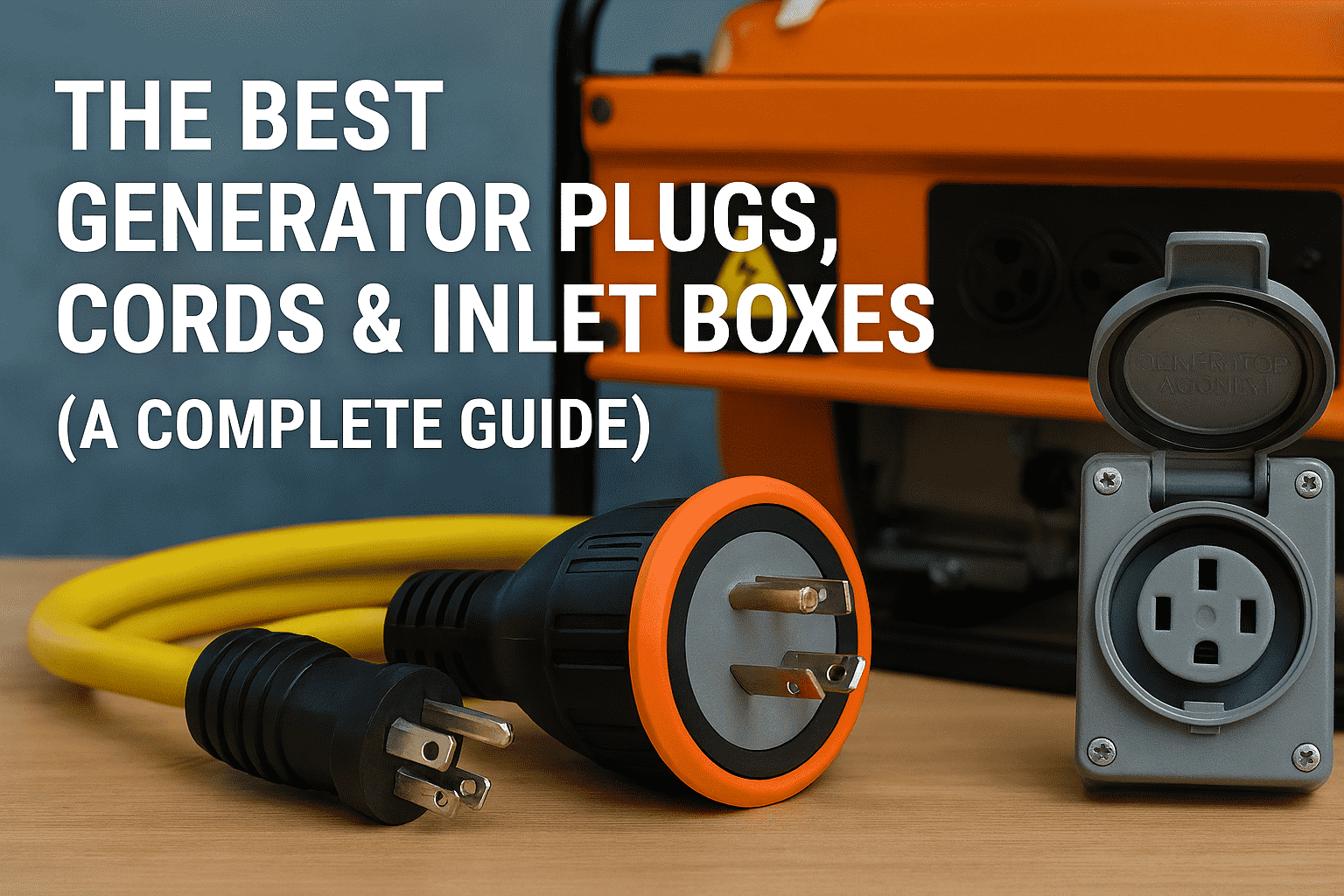 Background for The Best Generator Plugs, Cords & Inlet Boxes (A Complete Guide)