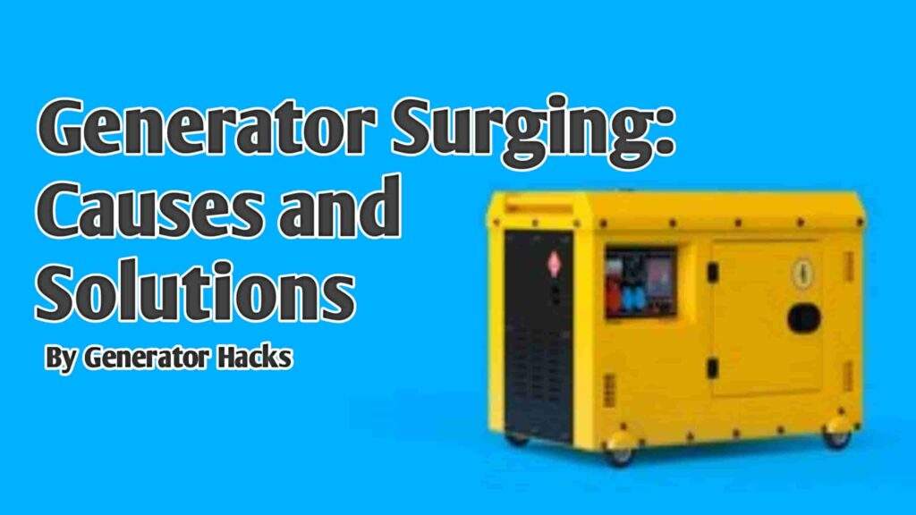 Generator Surging