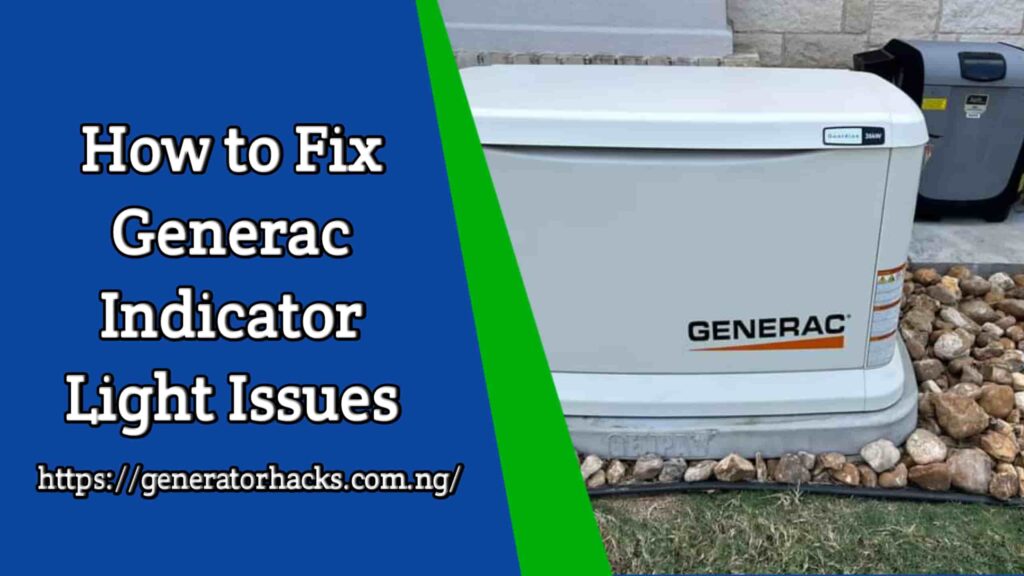 Generac Indicator Light